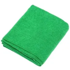Тряпка из микрофибры 80x100 см, для пола, изумруд, 250гр/м2, без упаковки