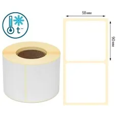 Термоэтикетка 58х90 мм ТОП, намотка 400 шт