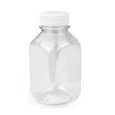 Бутылка ПЭТ 200 мл широкое горло + крышка D38мм, прозрачная, 200 шт