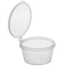 Соусник прозрачный с крышкой 75-80 мл "ВЗЛП" (1259П) Стандарт, 80 шт