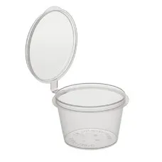 Соусник прозрачный с крышкой 27-30 мл "ВЗПЛ" (1235П) Стандарт, 80 шт