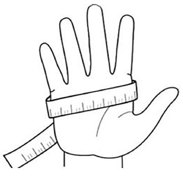 Определить размер одноразовых перчаток